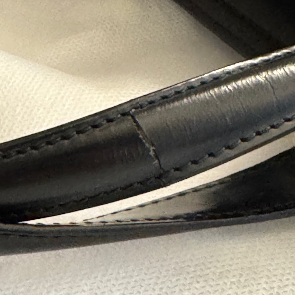 Salvatore Ferragamo Wanda Black Satchel with Silver Accents - Picture 8 of 8